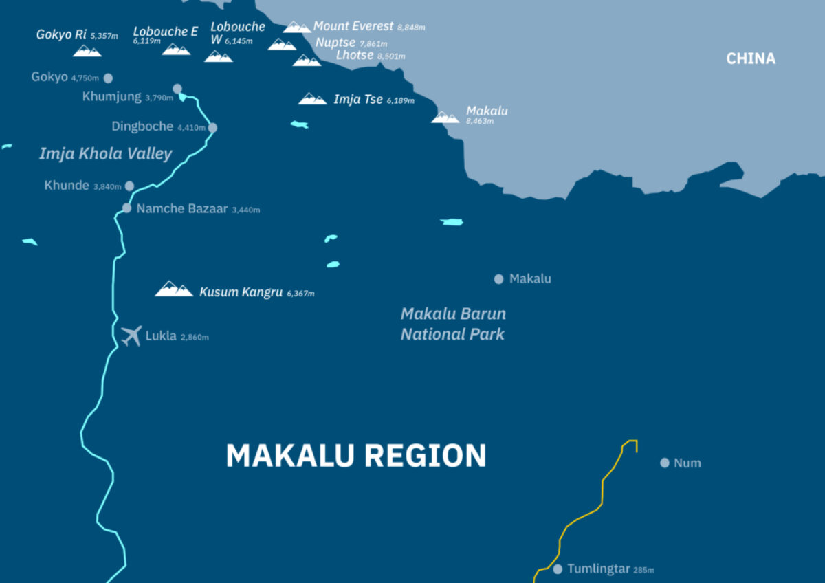Makalu-Region