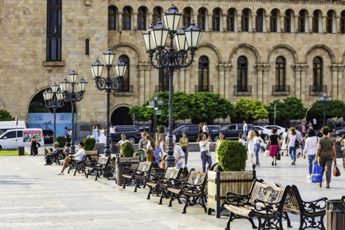 Yerevan city walking tour