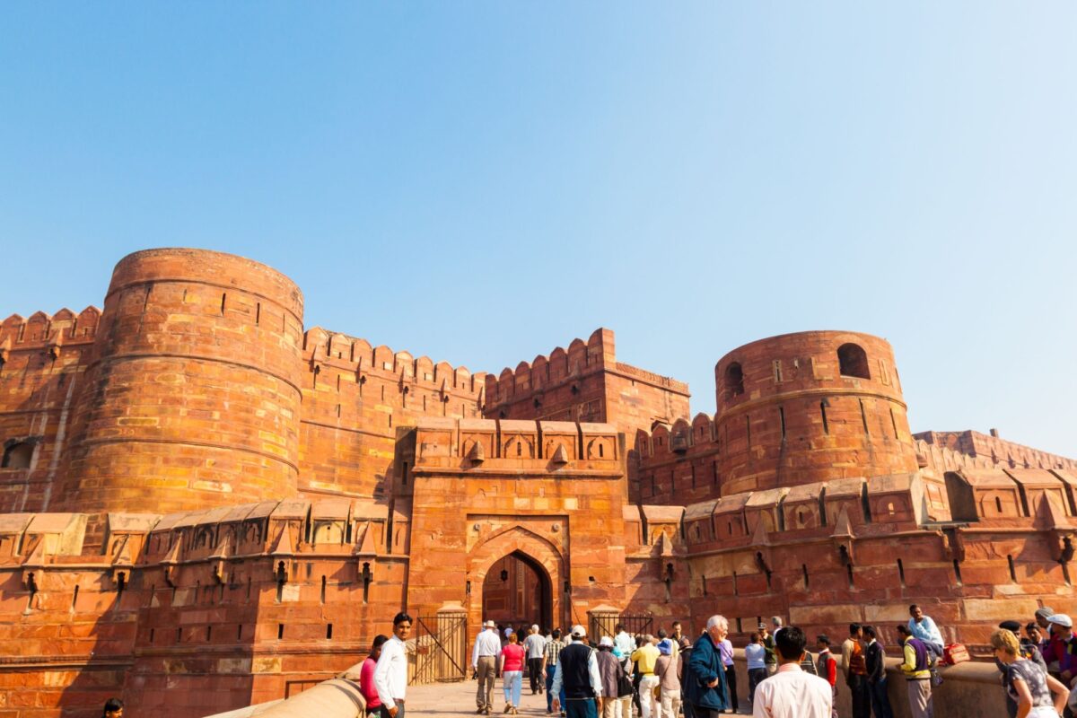 Take the train to Agra and marvel at the Taj Mahal