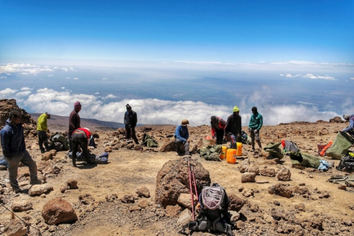 Barranco Camp to Karanga Camp