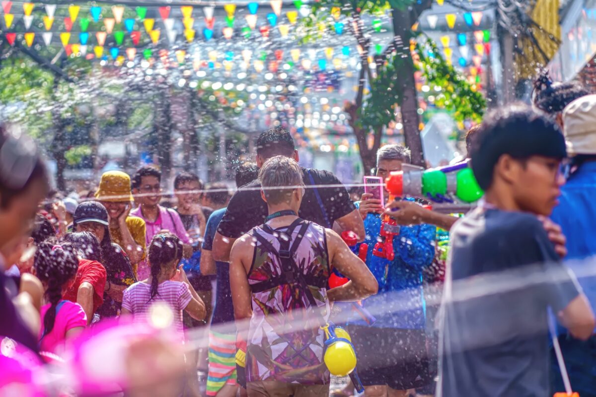 Wet and wild at Songkran