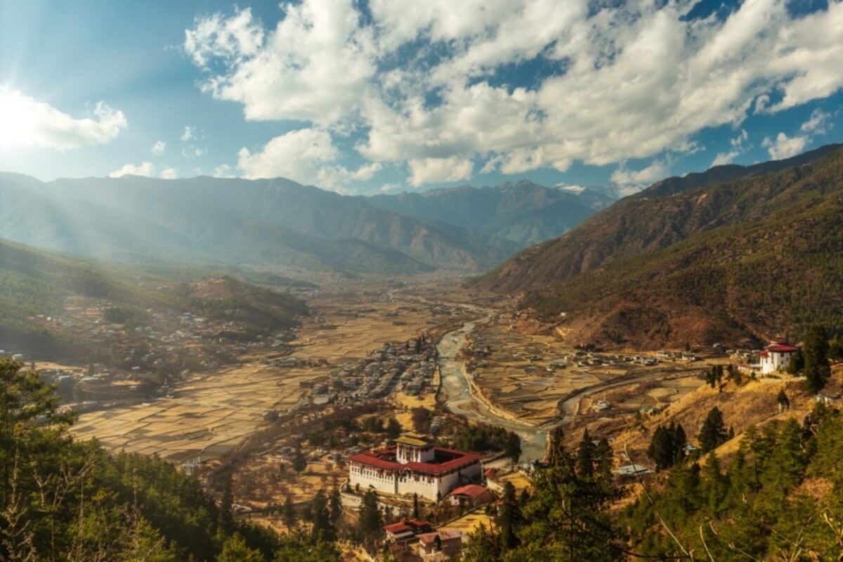 Departure from Paro
