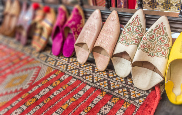 Design your own Moroccan slippers in Marrakesh