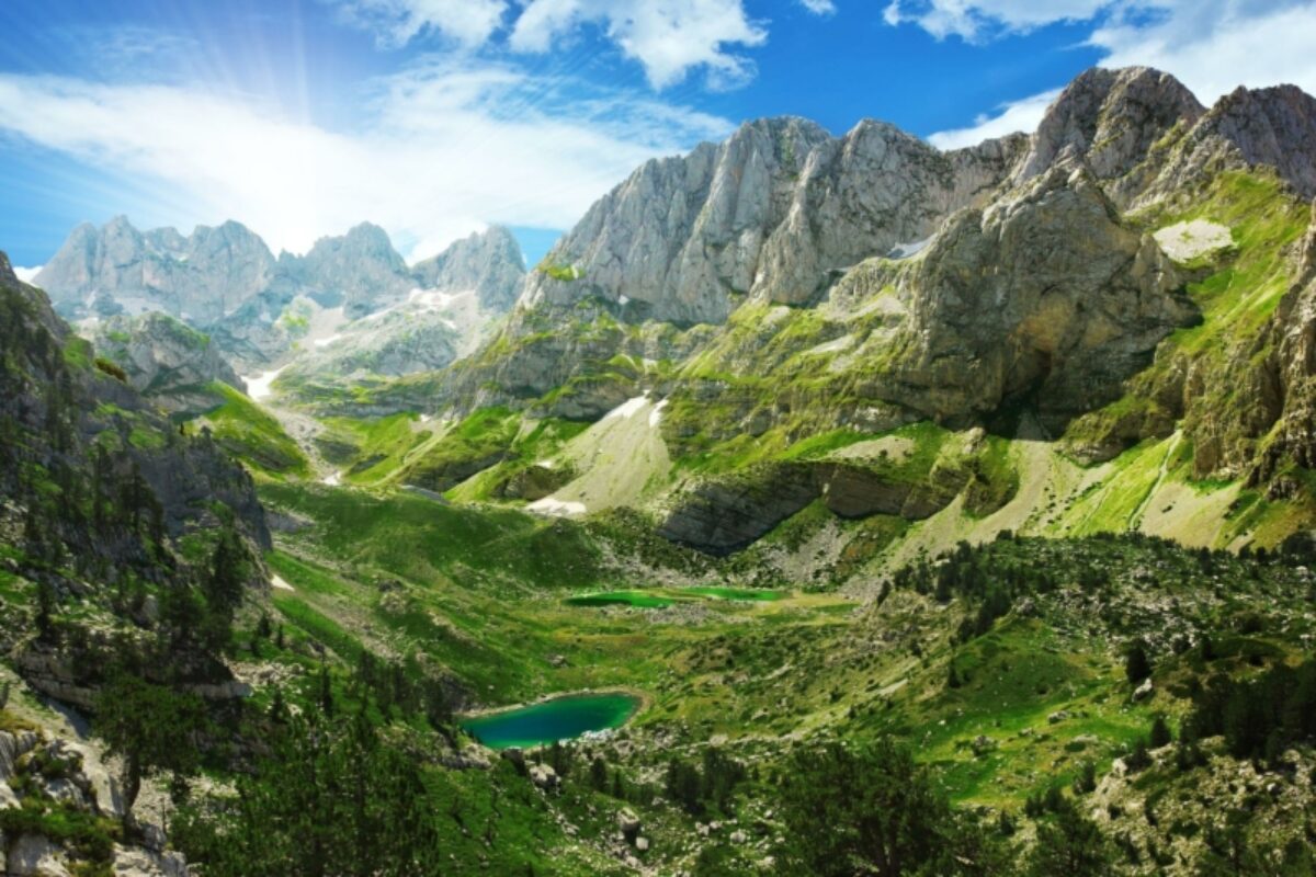 Albania Alps Valbonia Theth