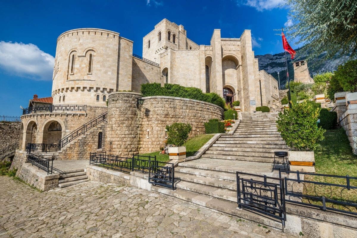 Albania Kruje castle