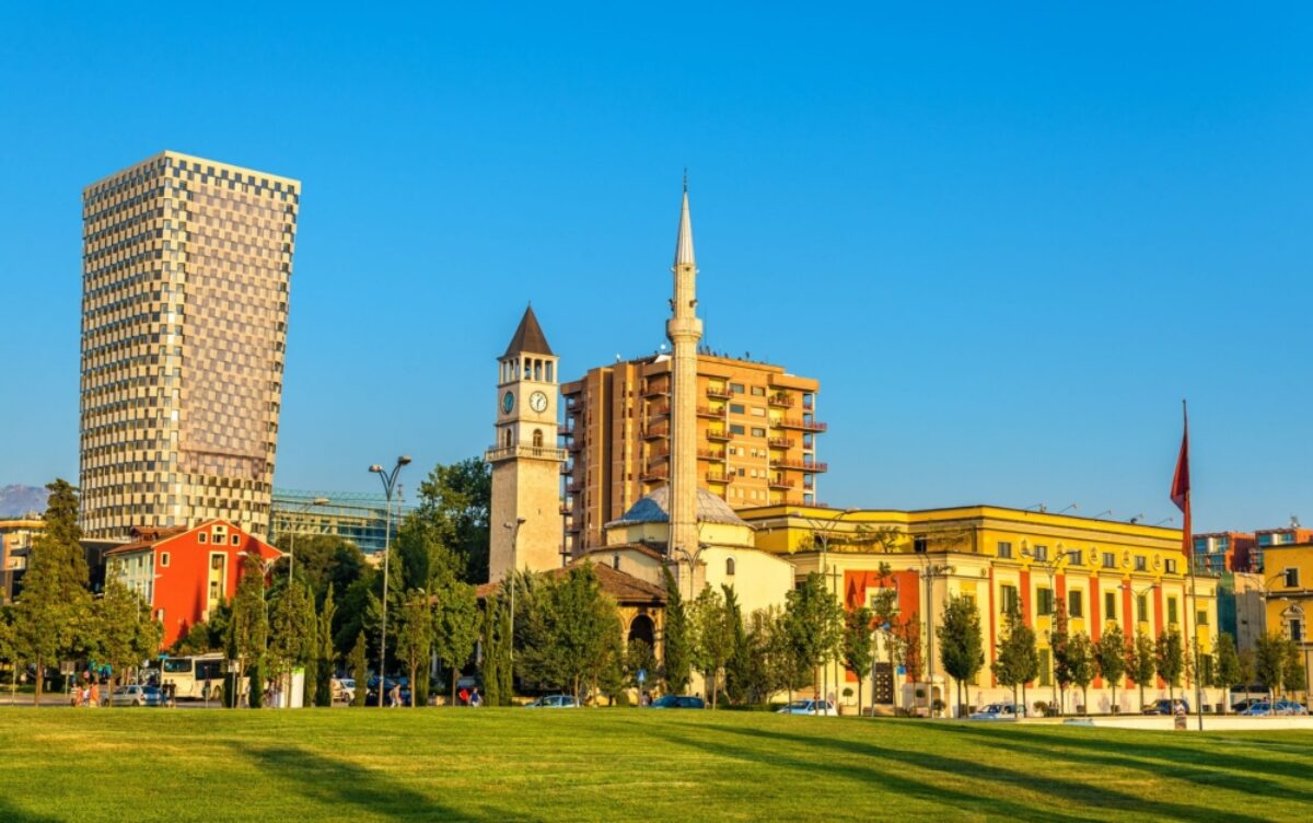 Albania Tirana The Ethem Bey Mosque