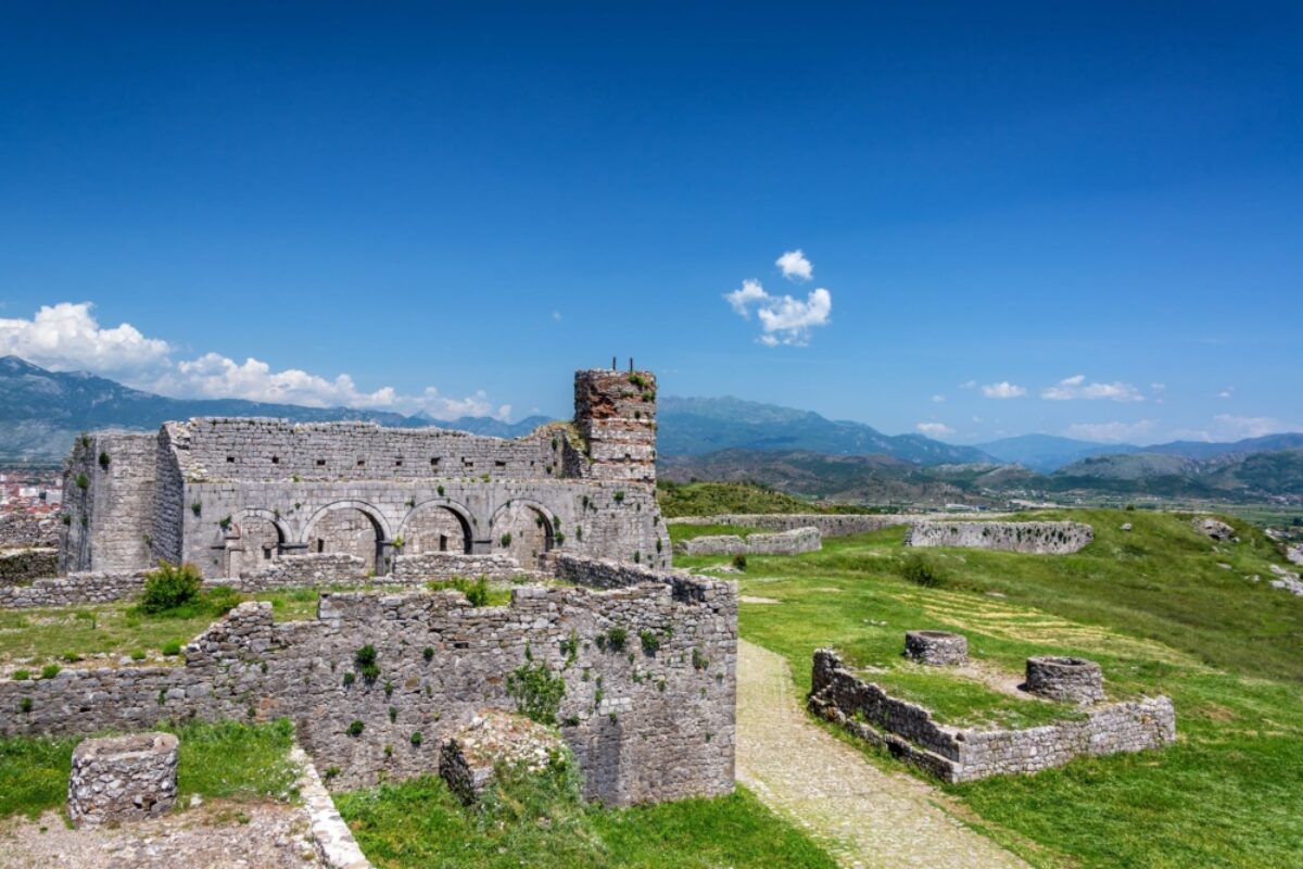 Albania shkodra Rozafa castle