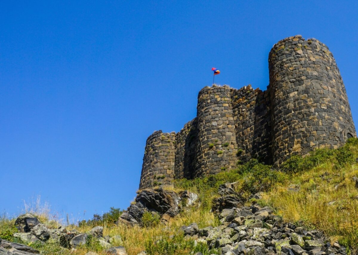 Armenia Mount Aragats Amberd Fortress Towers