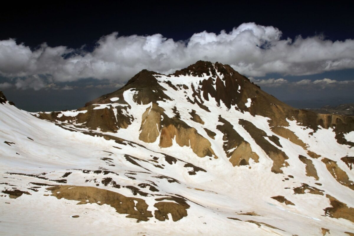 Armenia Mount Aragats peak
