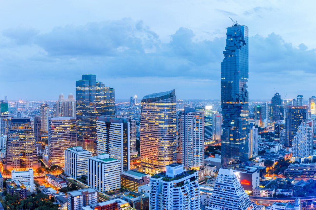 Bangkok skyline Thailand