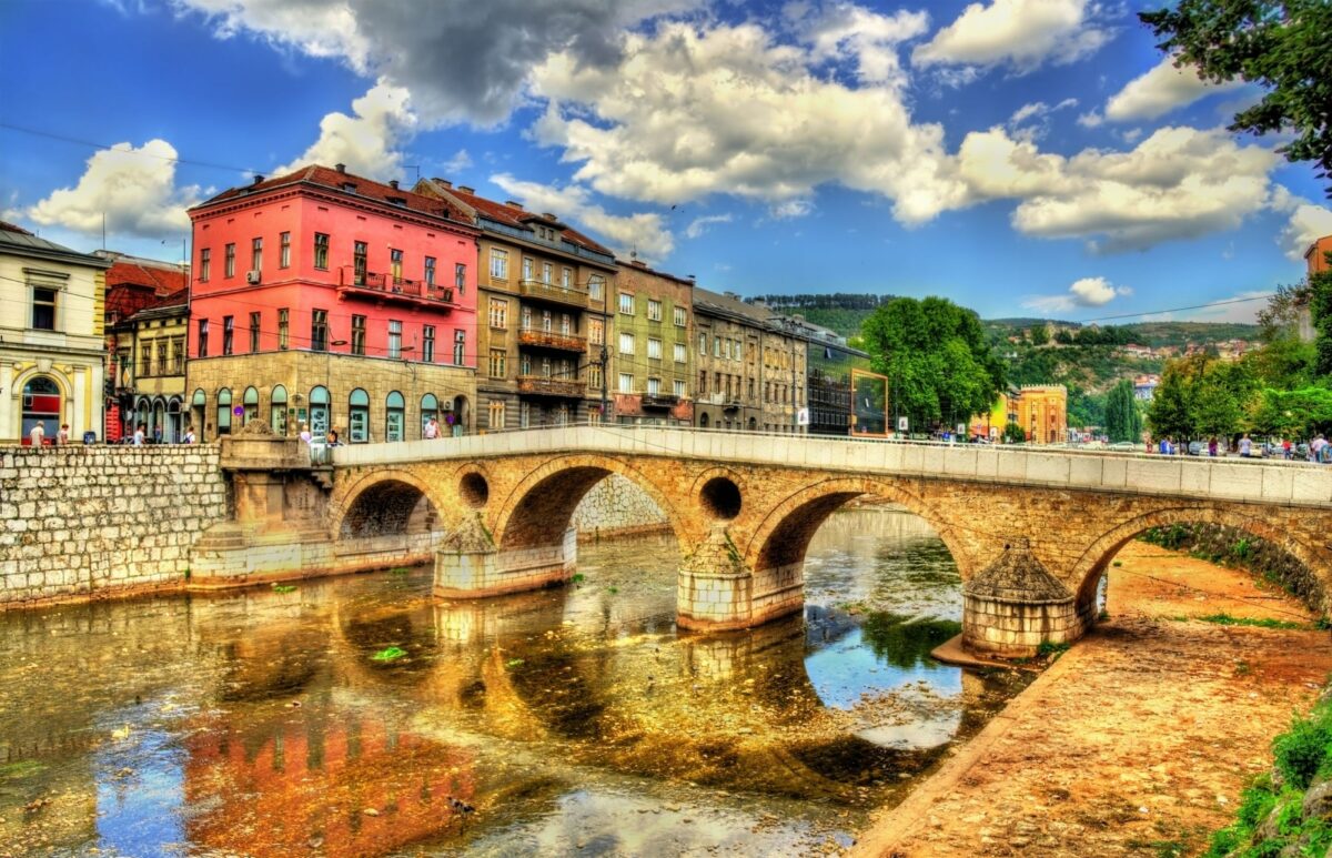 Bosnia Sarajevo latin bridge