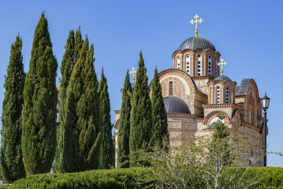Bosnia Trebinje ercegovacka Gracanica Orthodox church