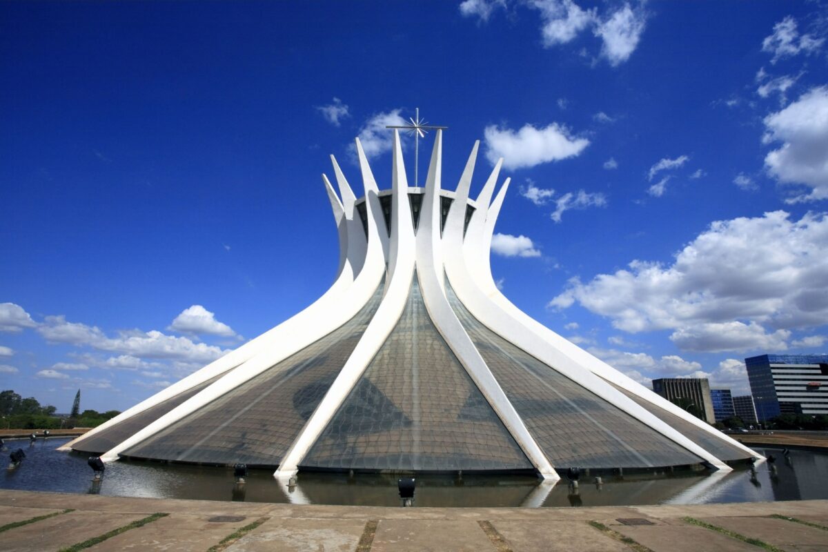 Brazil Brasilia cathedral of brasilia