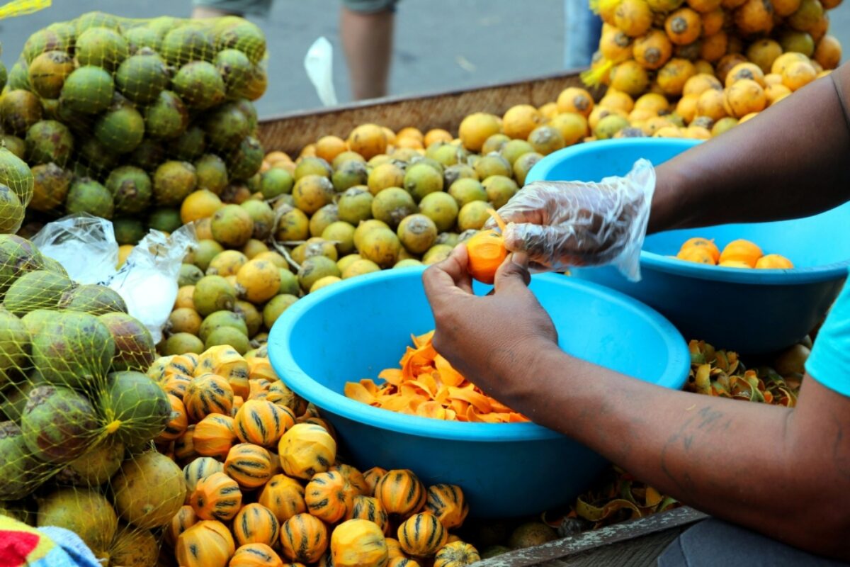 Brazil Manaus fruit market