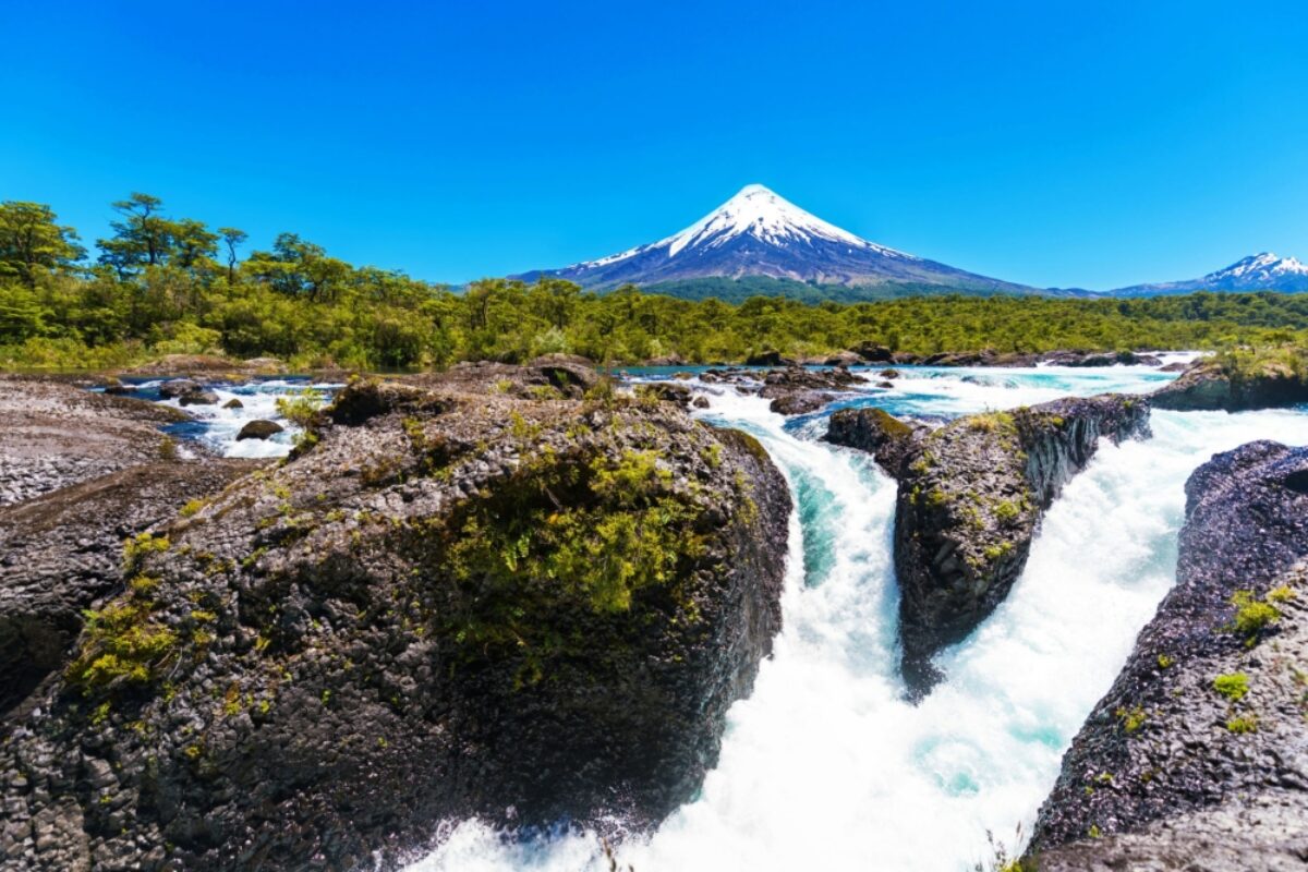 Chile Lake District Osorno Volcano