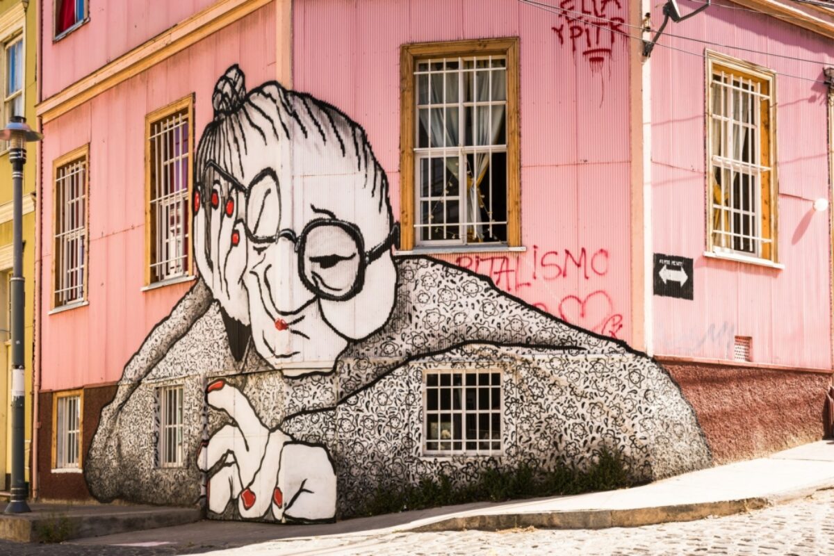 Chile Valparaiso Streetart
