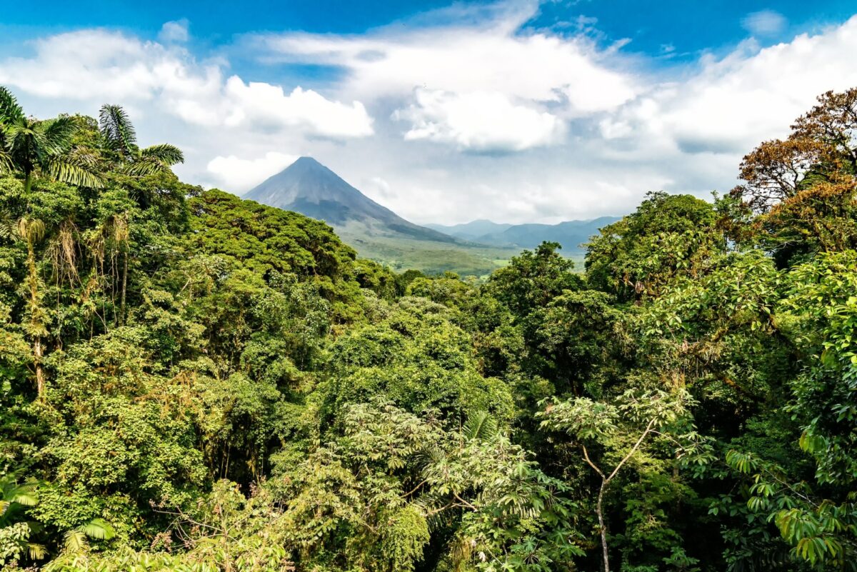 Costa Rica Arenal Volcano viewfromfaraway