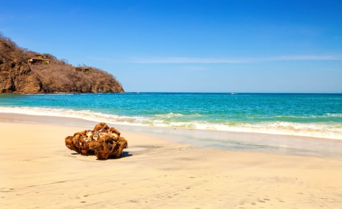 Costa Rica guanacaste beach along the Golfo de Papagayo