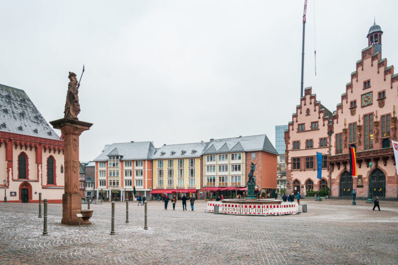 Downtown Frankfurt Germany