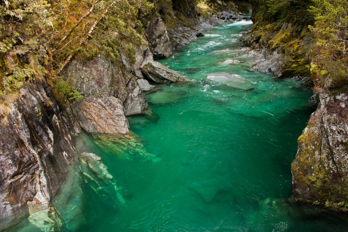 Hokitika Gorge stream