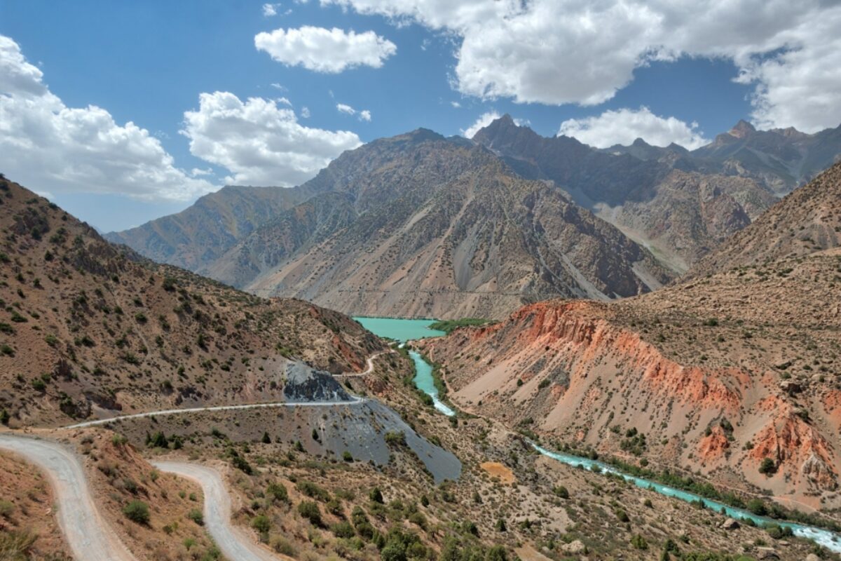 Iskanderkul in the Fann Mountains taken in Tajikistan