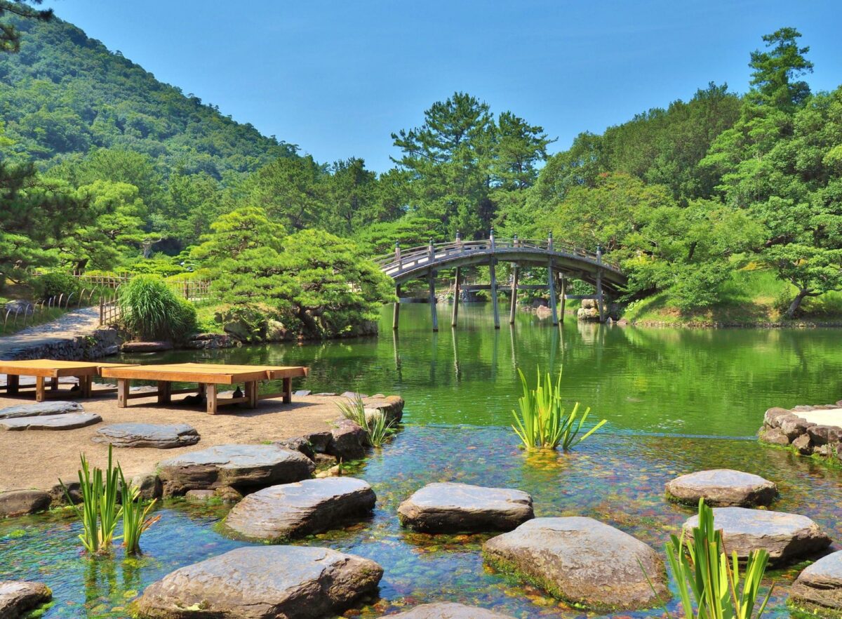Japan Takamatsu Ritsurin garden