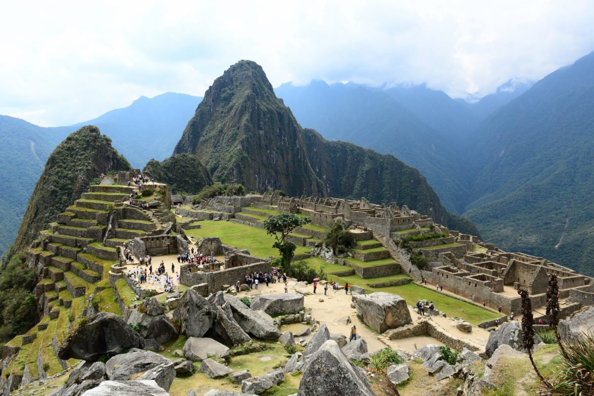 Machu Picchu ruins Peru