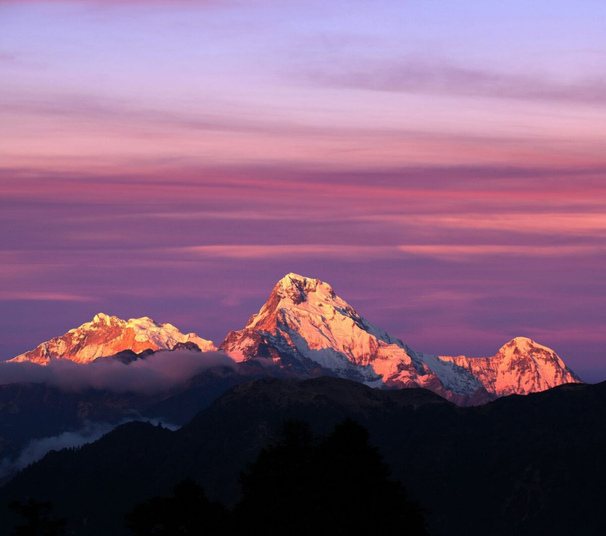 Nepal Annapurna Poon Hill sunrise