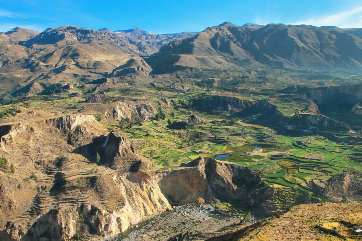 Peru Cola Canyon view
