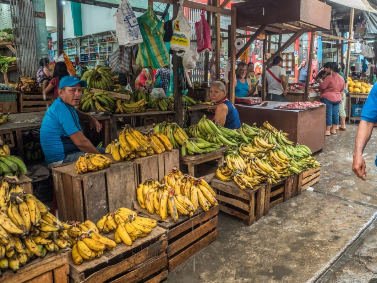 Peru Iquitos market