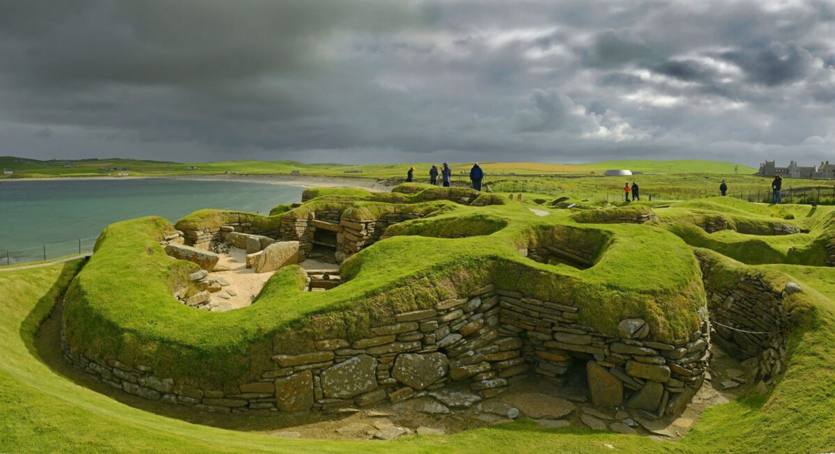 Skara Brae heart of neolithic orkney scotland uk