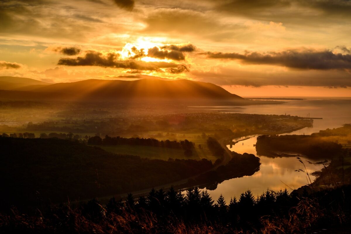 St Patrics Warrenpoint Mourne Mountains County Down Northern Ireland UK