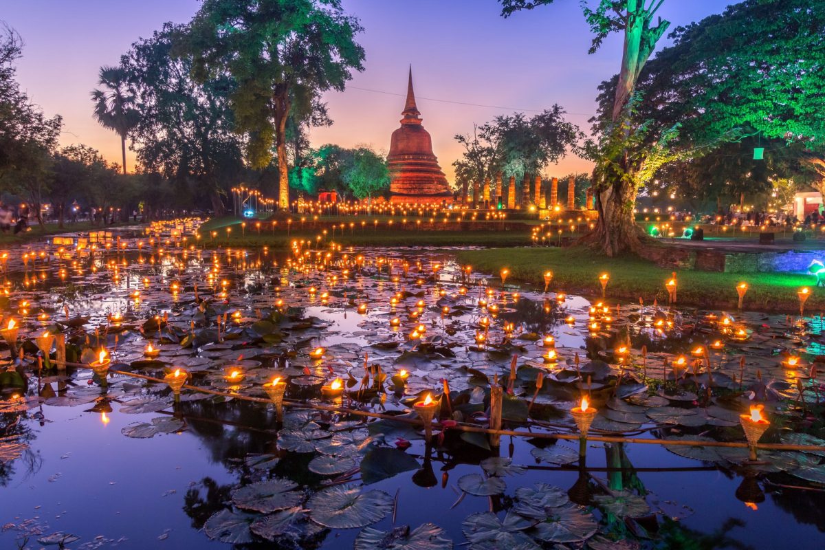 Sukhothai Historical Park thailand