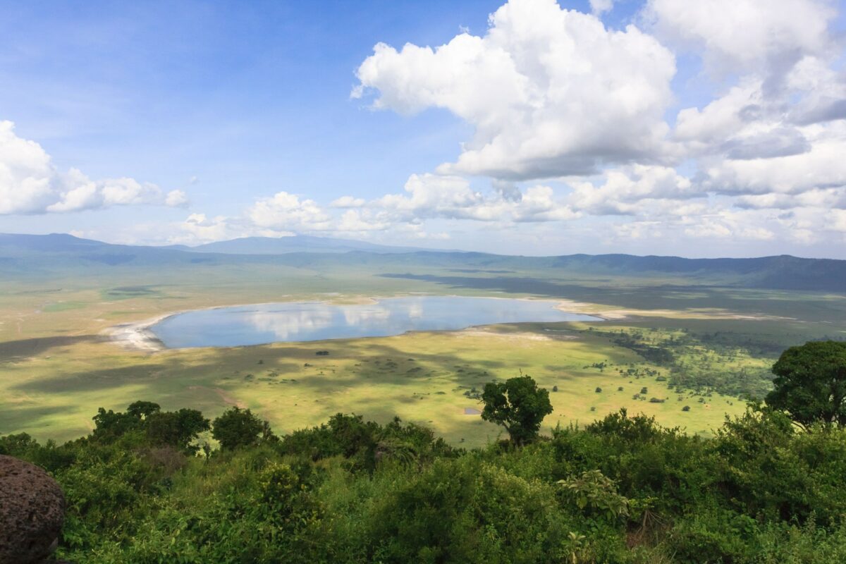 Tanzania View of Ngoro Ngoro crater