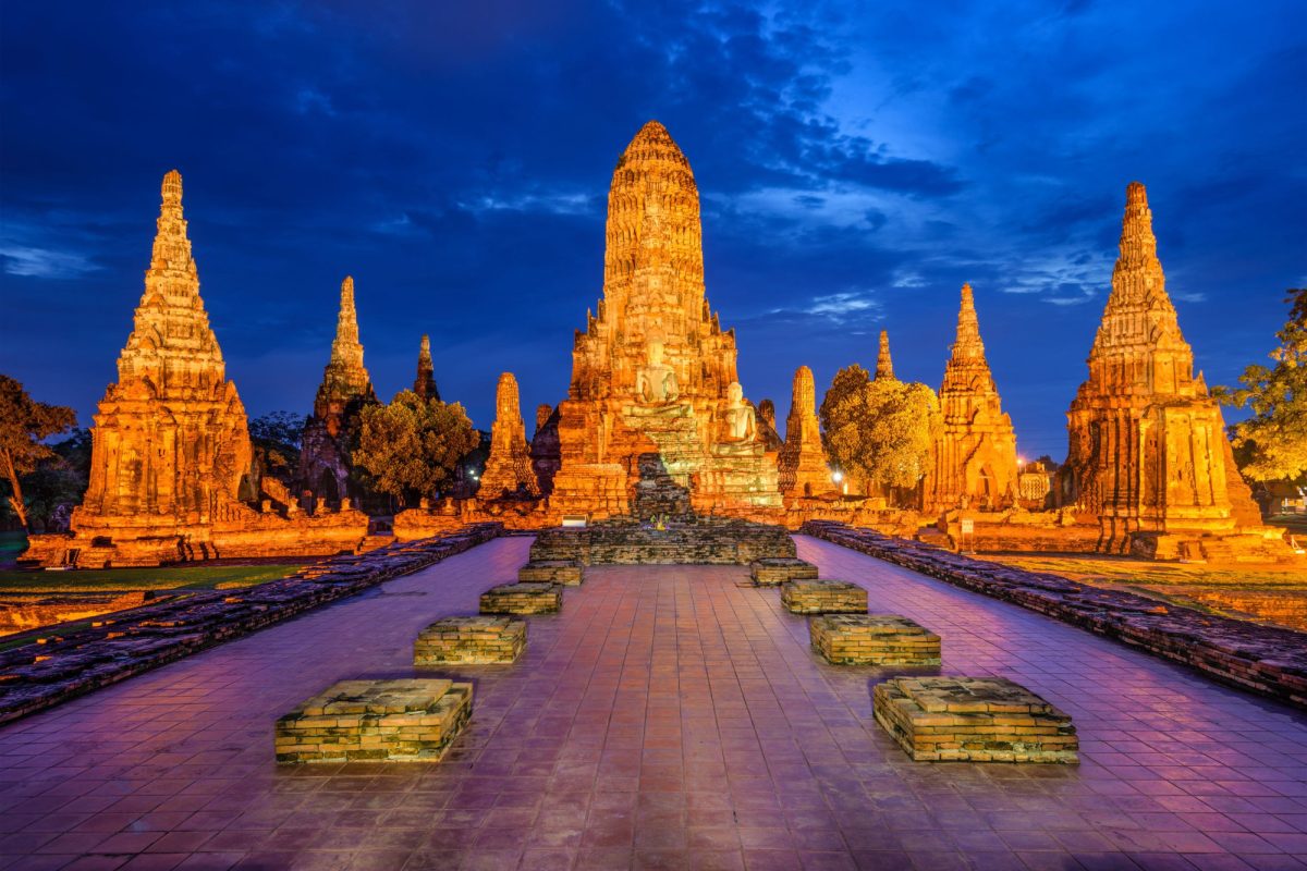 Thailand Ayutthaya Wat Chaiwatthanaram