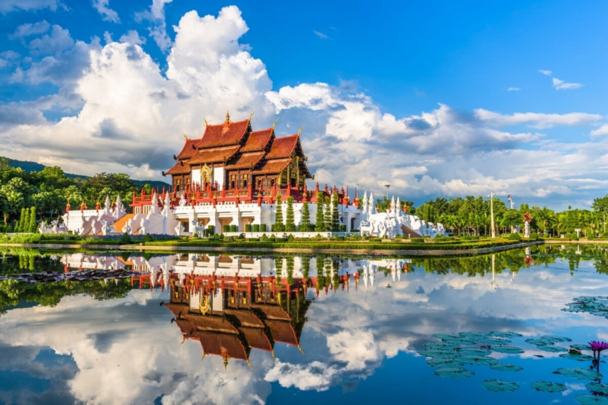 Thailand Chiang Mai Royal Flora Ratchaphruek Park