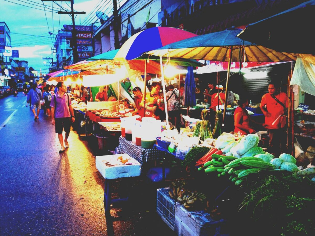 Thailand Chiang Rai market
