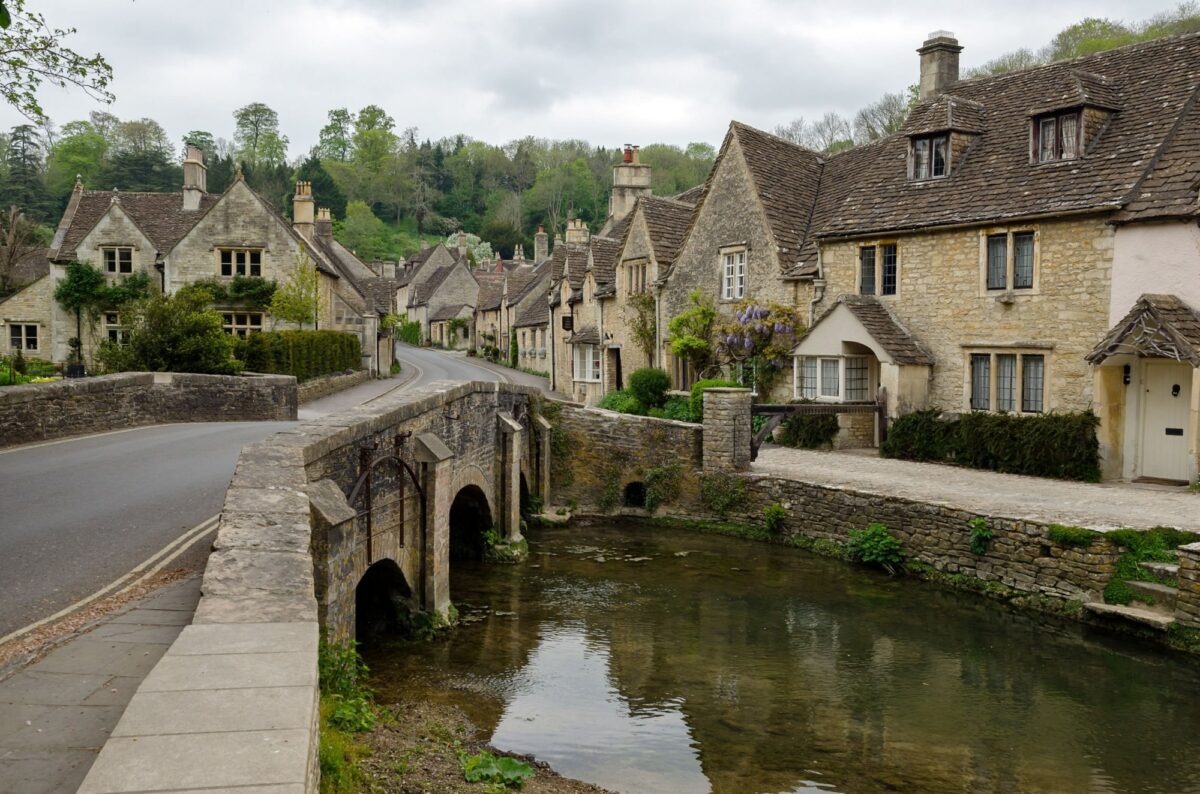 UK Cotswolds Castle Combe England