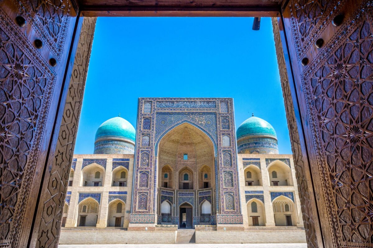 Uzbekistan Bukhara Mir i Arab madrasah