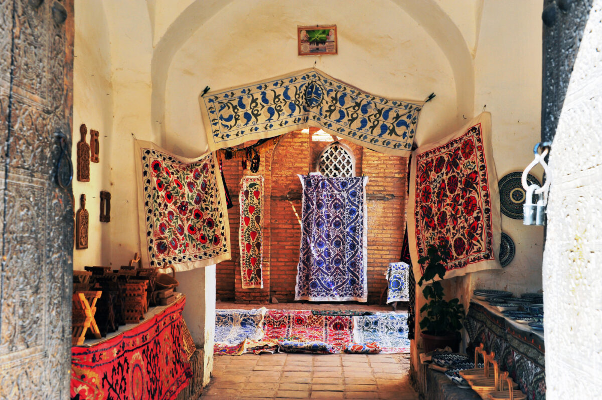 Uzbekistan carpets