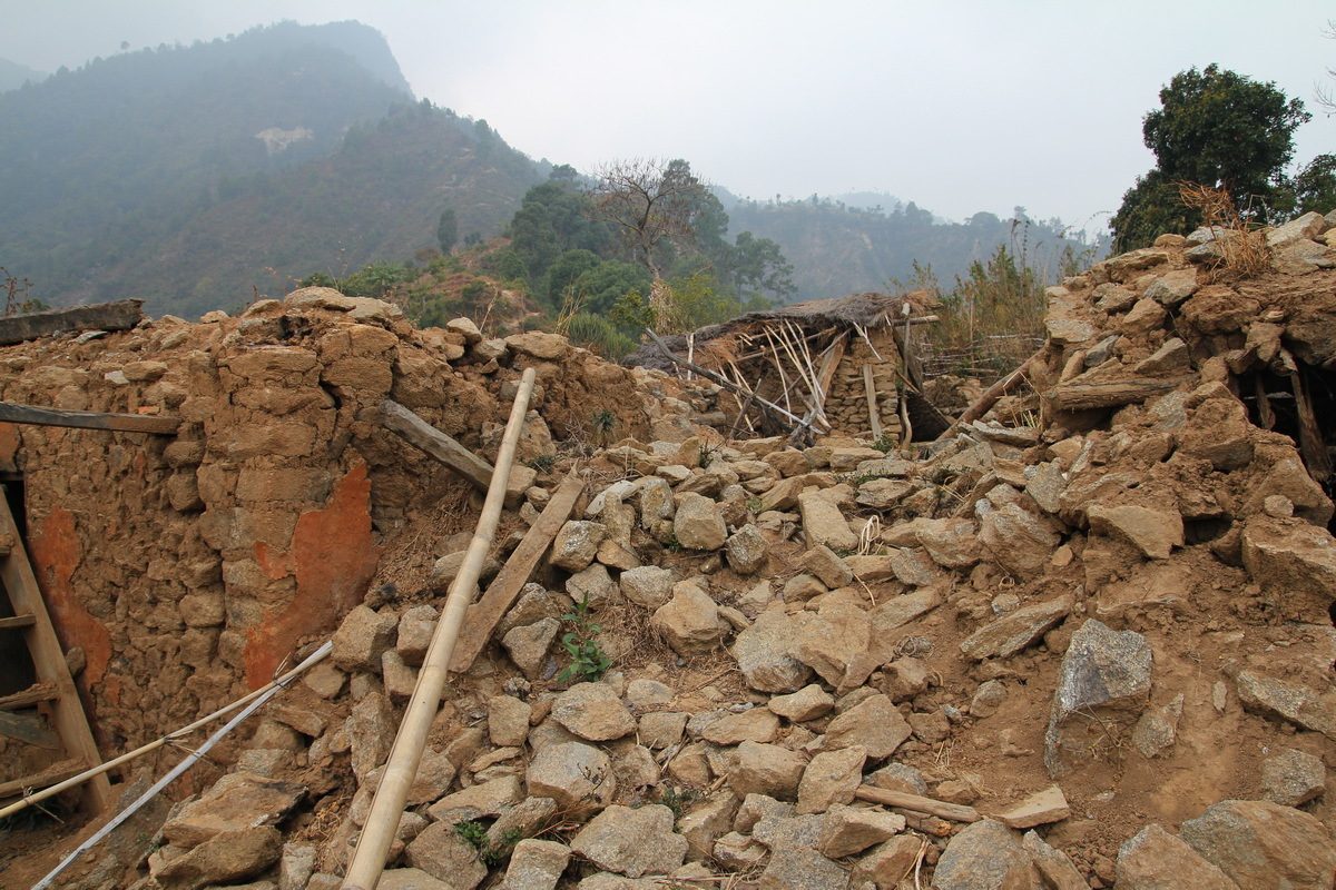 Village In Sindhupalchok After Earthquake 2015 2