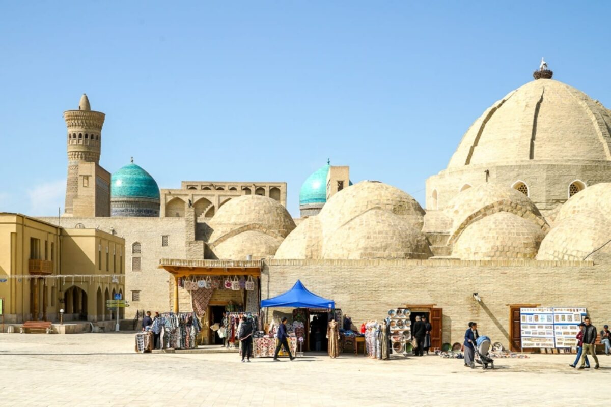 Bukhara domes uzbekistan