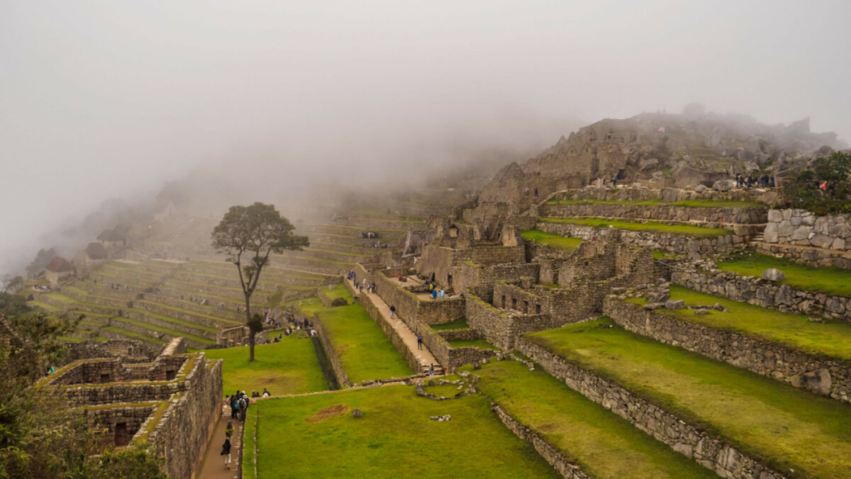 Fog near Cusco Peru