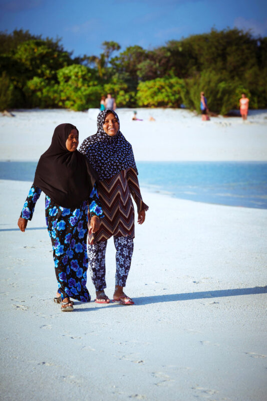 Local beach maldives