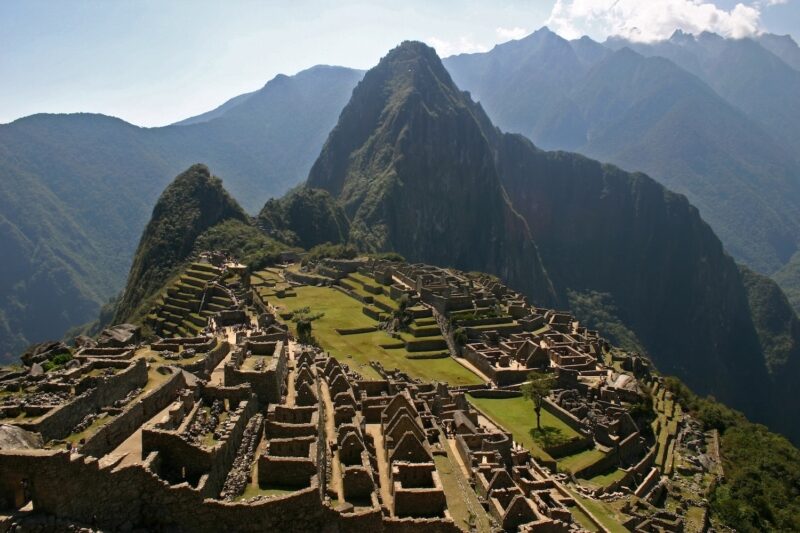 Machu picchu fake peru