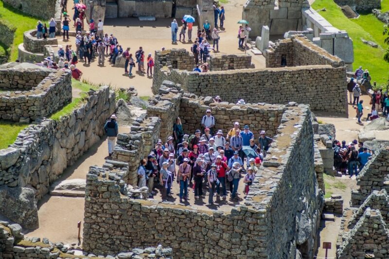 Machu picchu reality peru