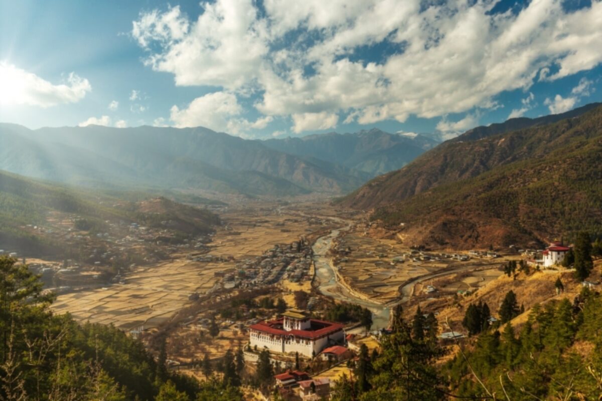 Paro valley bhutan