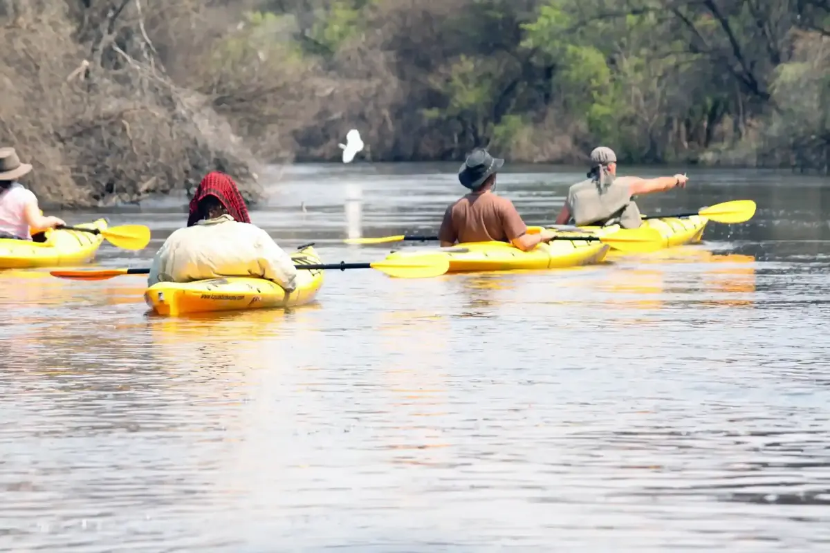 Okavango kayaking expedition