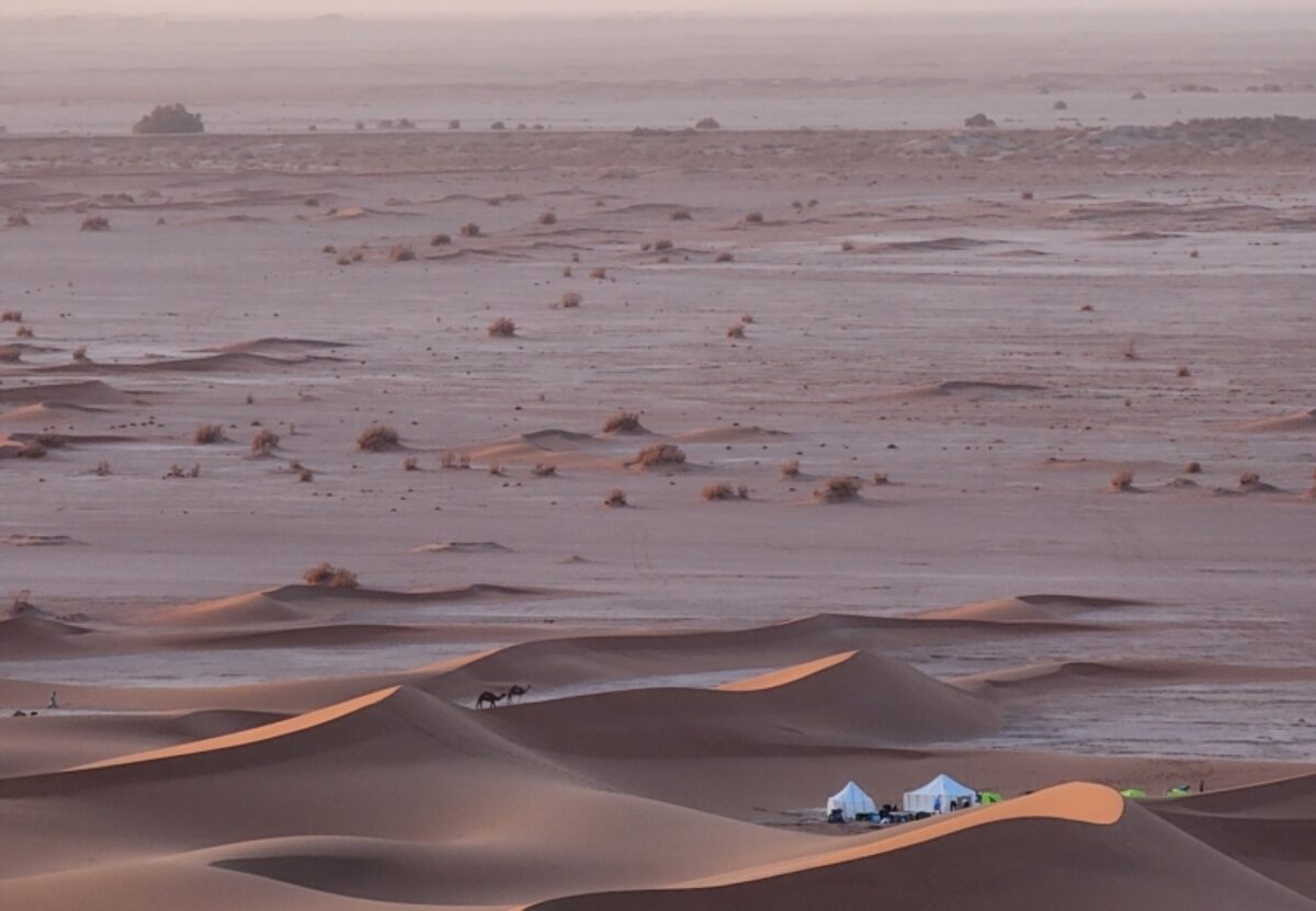 Beyond the dune fields