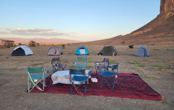 Mobile desert camps